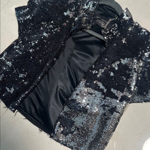 Zara Collection Bolero Blazer Top - Picture 2 of 4